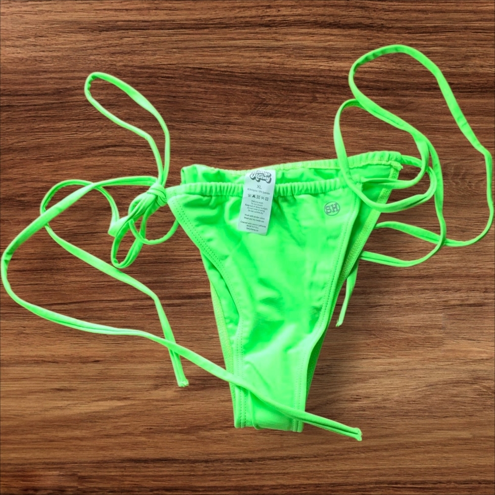 Salty Honey Neon Green Bottoms XL